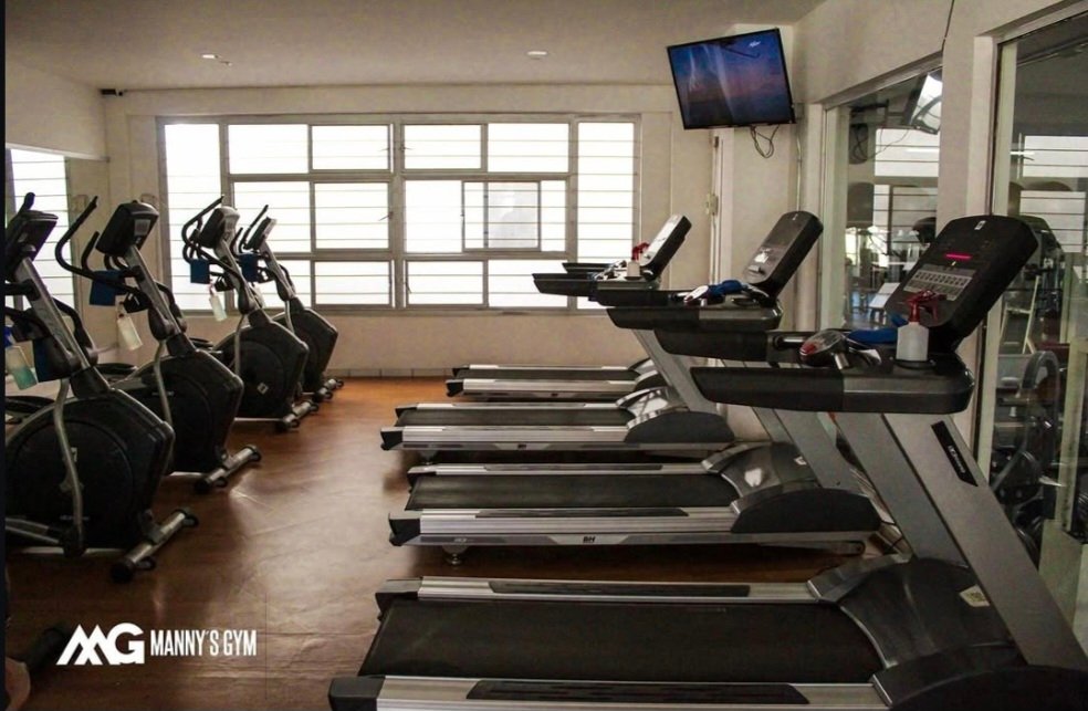 Zona de cardio en Manny's Gym, Guadalupe, Zacatecas
